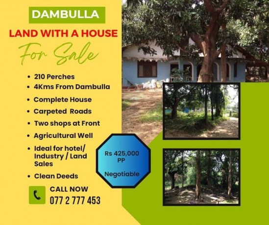 house sale in dambulla