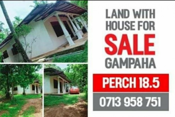 House with land sale in Asgiriwalpola
