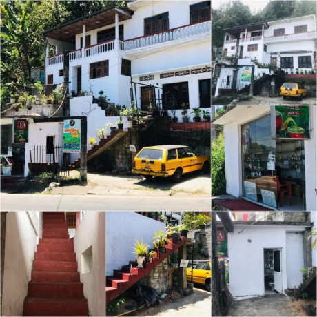 Land with Two story House & Commercial Building For Sale In Iriyagama - Kandy